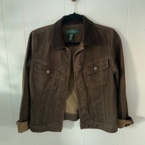 Ralph Lauren Brown Denim Jacket
